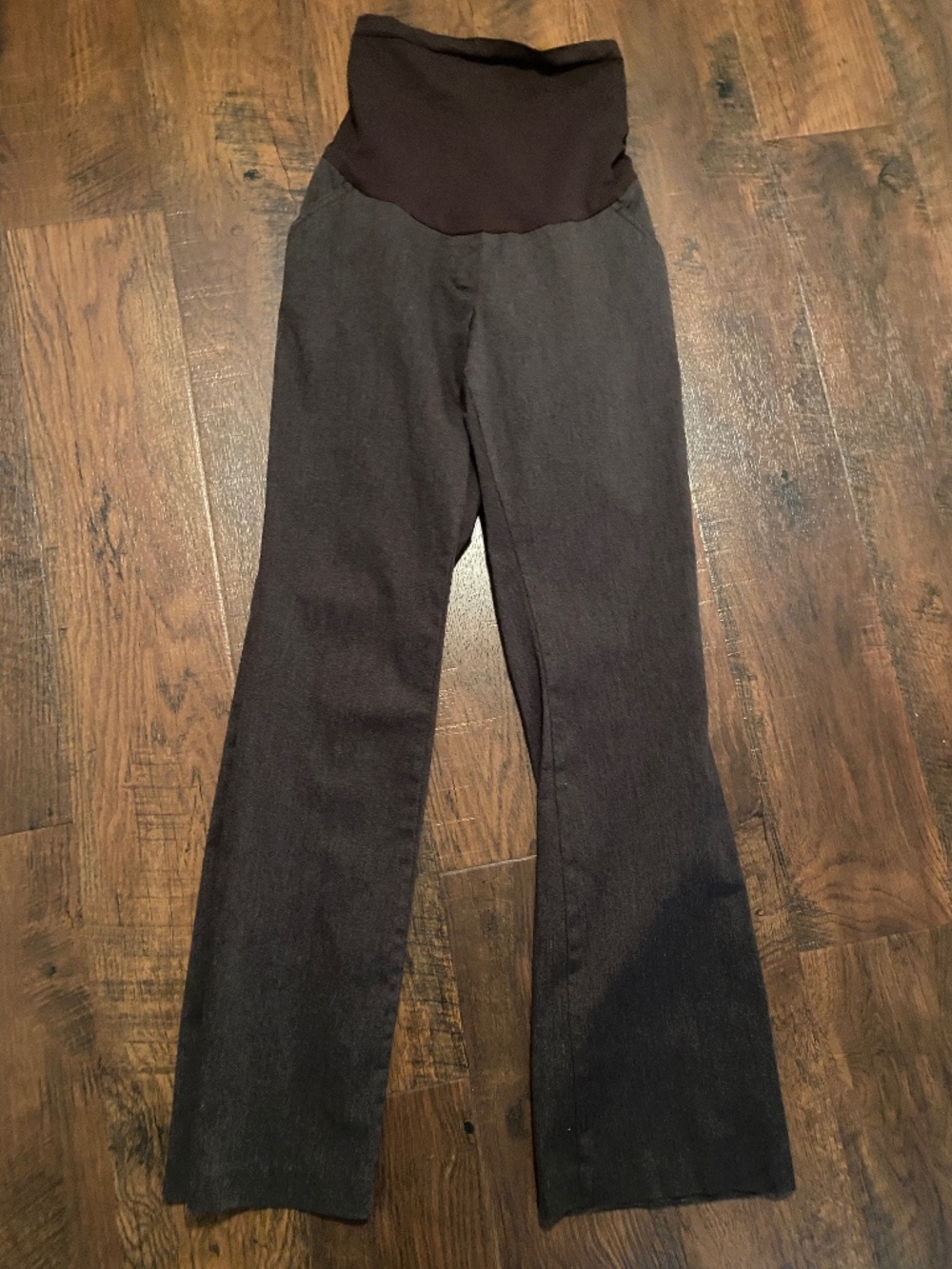 MOTHERHOOD Maternity  pants Sz M 70%Cotton Brown